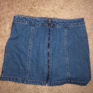 Forever 21 jean skirt